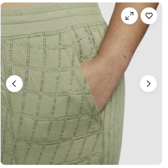 Nike DX6363-386 Women’s 3X Yoga Luxe Therma-FIT Quilted Pants - Picture 3 of 8